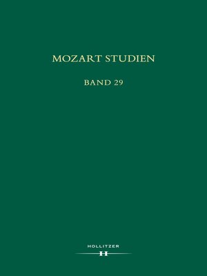 cover image of Mozart Studien Band 29